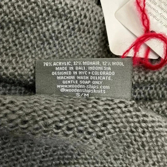 Wooden Ships Cuffed Blazer Cardigan Size S/M - Picture 5 of 6